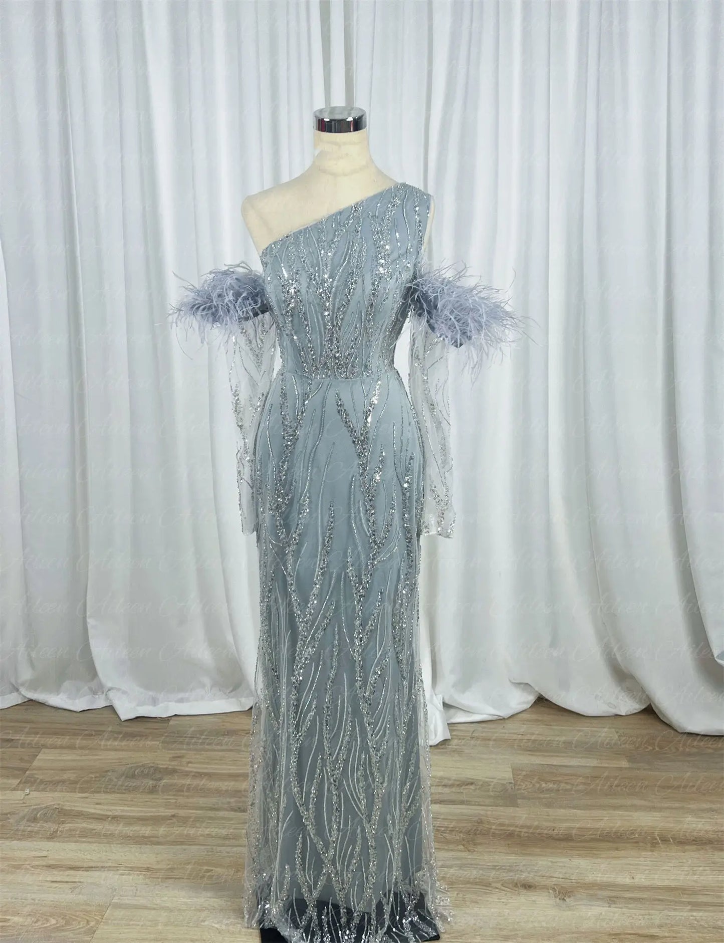 Long Evening Dress Elegant Luxury Evening